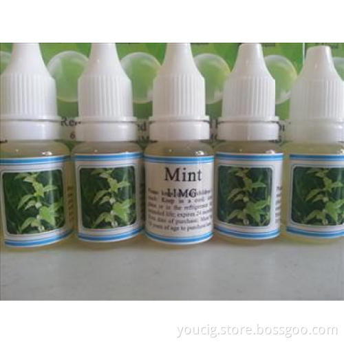 mint flavor e liquid e cigarette